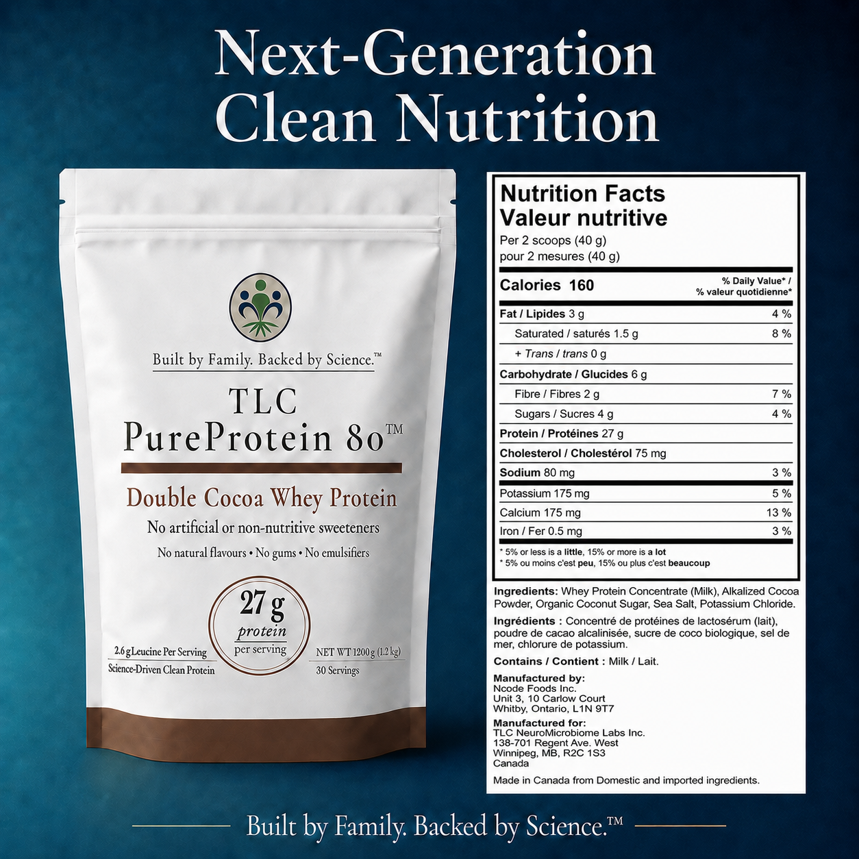 Double Cocoa Whey Protein