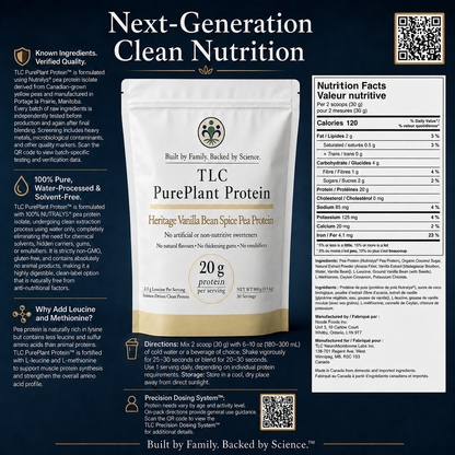 Heritage Vanilla Bean Spice Pea Protein