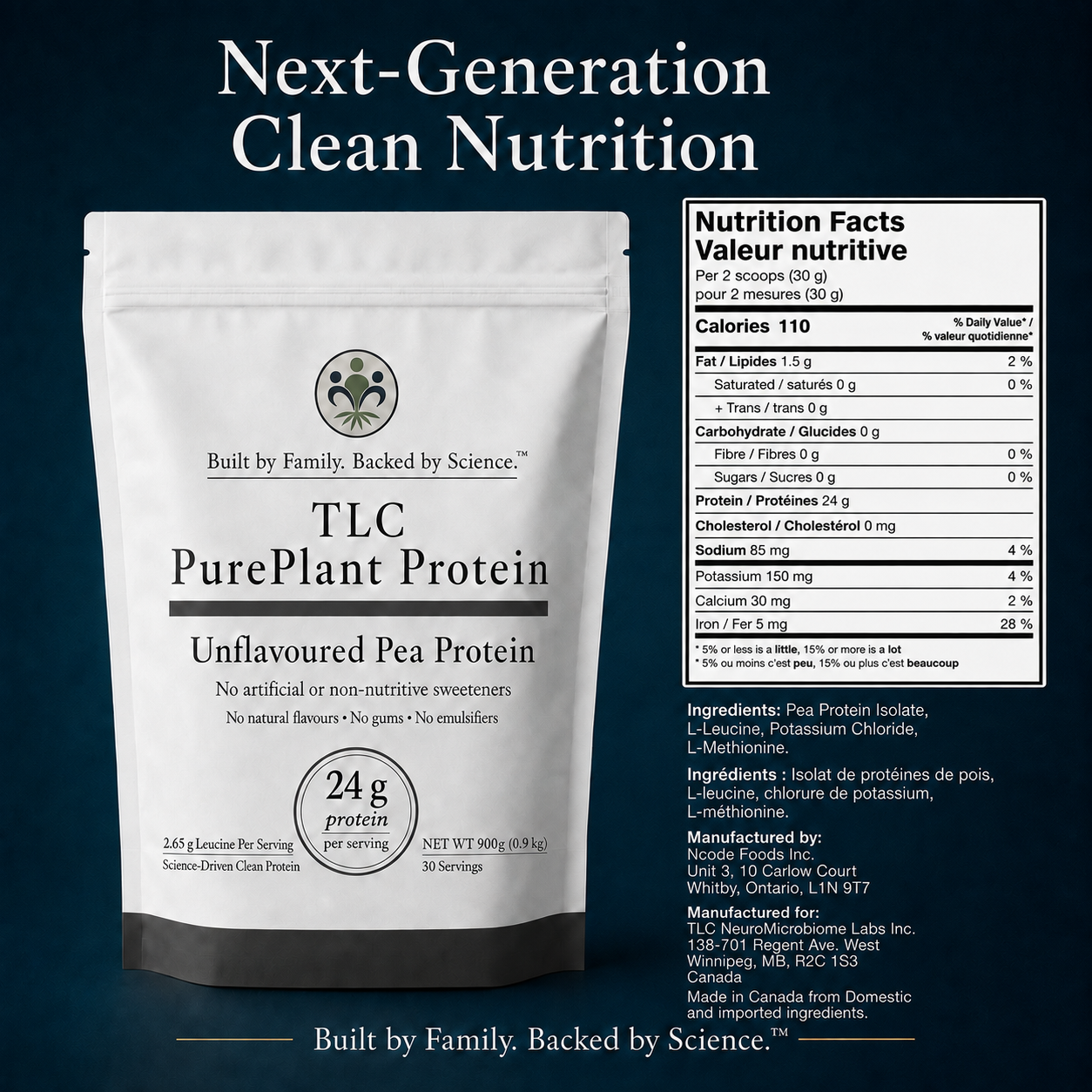 Unflavoured Pea Protein