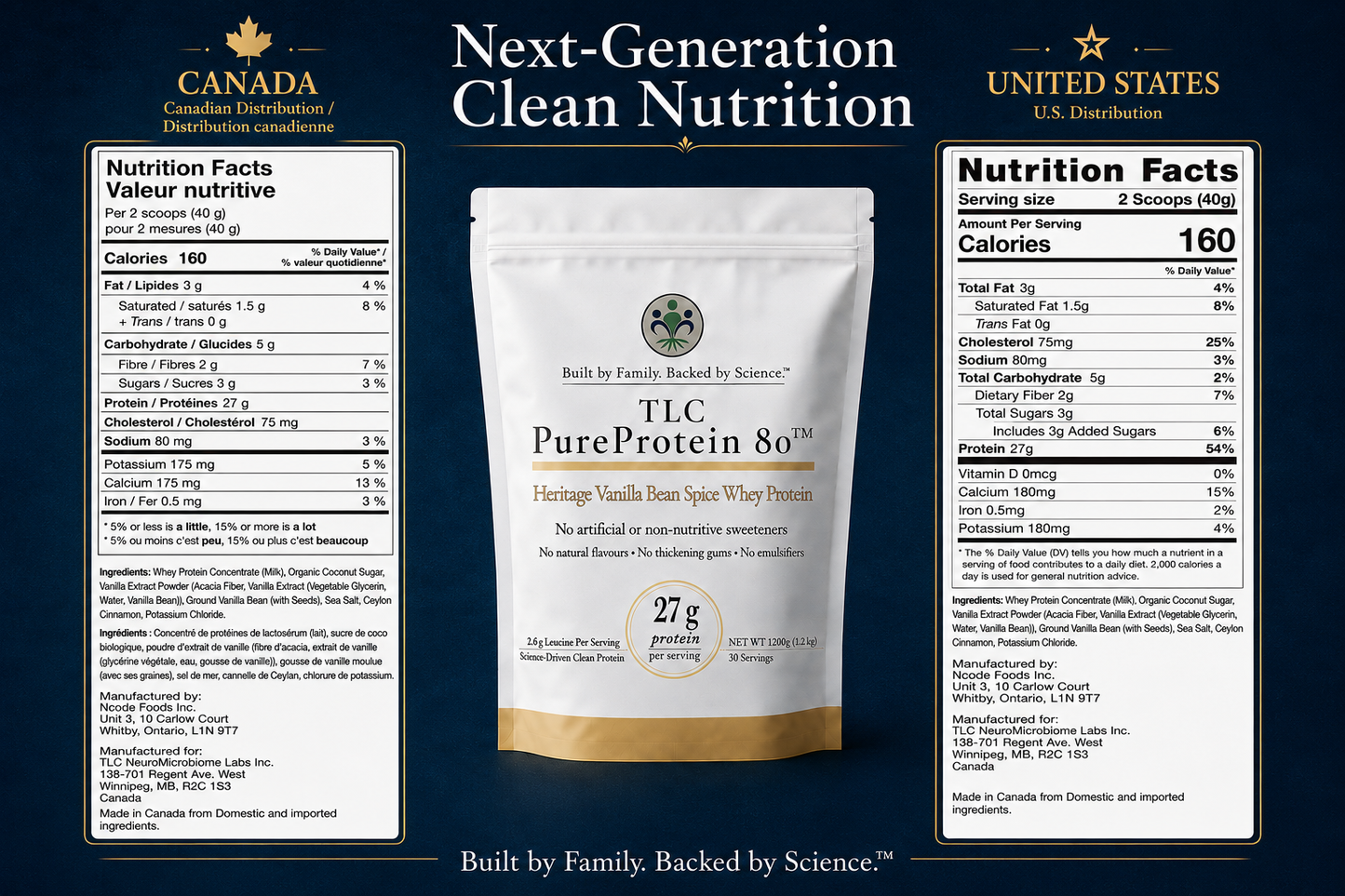 Heritage Vanilla Bean Spice Whey Protein