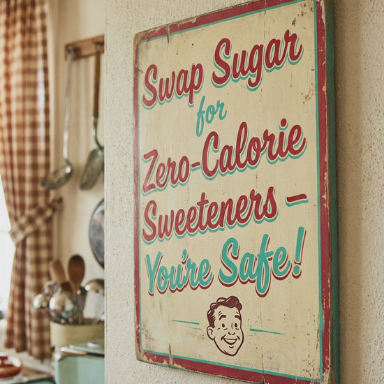 For years, we were told that replacing sugar with zero-calorie sweeteners was the healthier choice.
